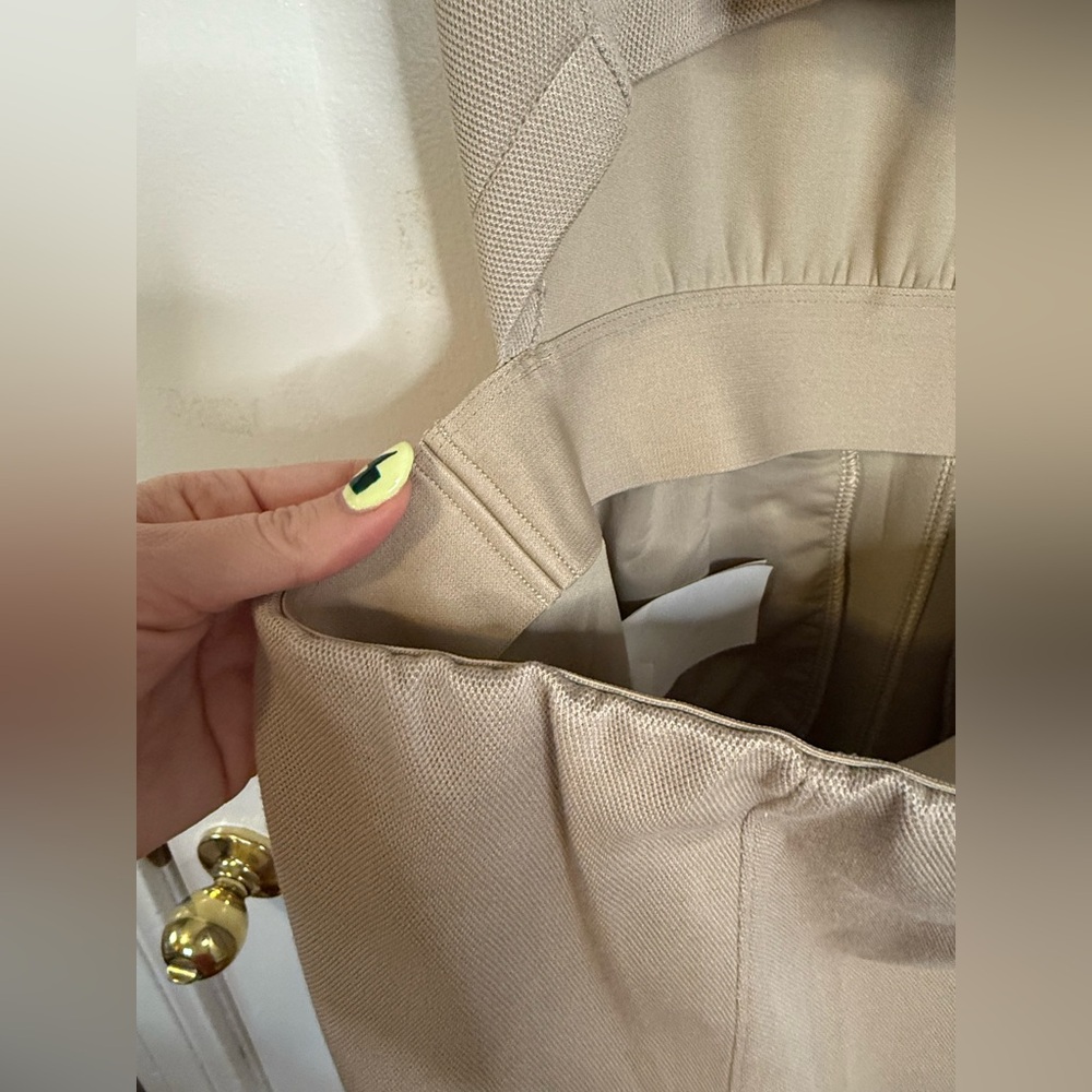 NWT SPANX Airpique Tan Jumpsuit Size Small - Picture 10 of 13